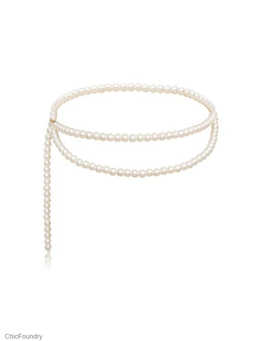 Pearl Waist Chain Belt Body Jewelry Summer Beach Body Chain Alloy Pearls